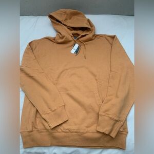 Jcrew French Terry Garment Dyed Hoodie size Large NEW